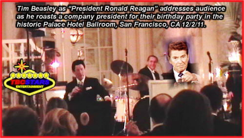 Ronald Reagan Impersonator Daytona Beach, FL